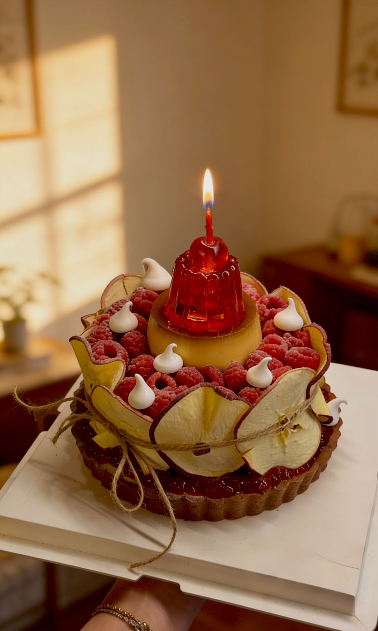 Berry-Go-Round Christmas Cake 8 inch